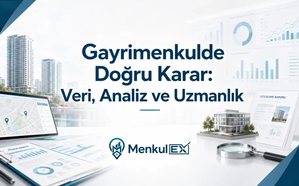 Gayrimenkulde Doğru Karar: Veri, Analiz ve Uzmanlık